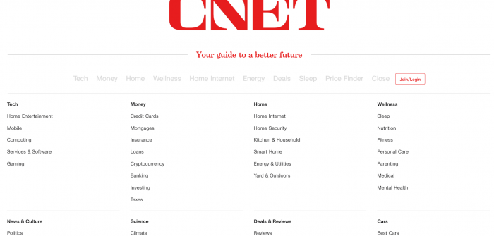 CNET is Best Technology Review Platforms In 2024